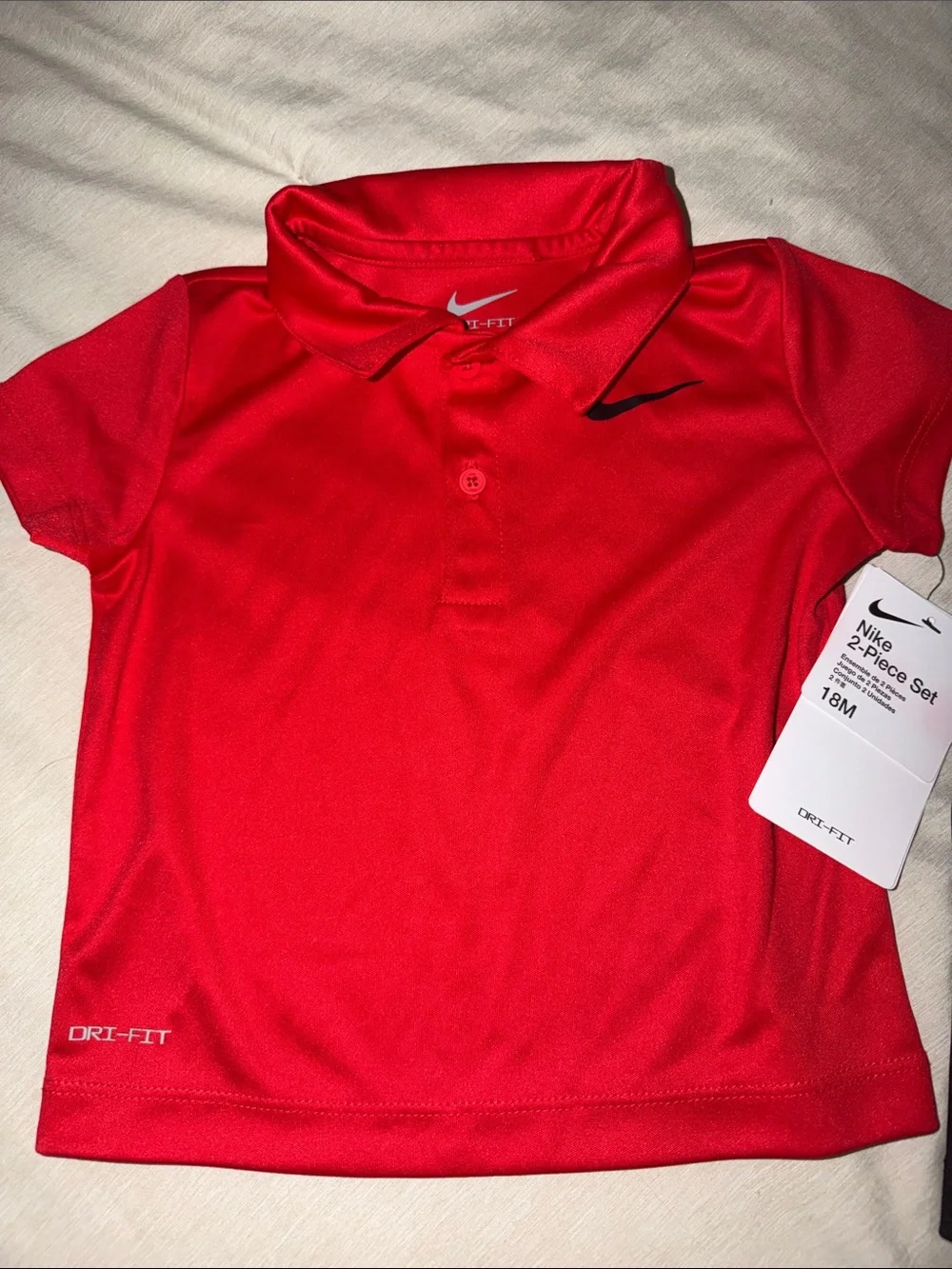Nike Toddler Dri-Fit Polo T-Shirt&Shorts 2Pc Set